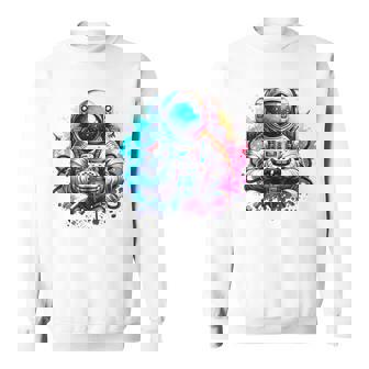 宇宙飛行士宇宙ギフト 科学ギフト 面白い宇宙ゲーマー スウェットシャツ - Kawaiitshirt