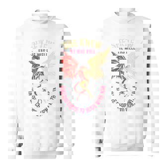 悪魔と天使のパートナー カップルコスチューム バレンタインデー バックプリント スウェットシャツ - Kawaiitshirt