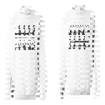 愛らしいパンダ柄かわいい動物デザイン 長袖tシャツ スウェットシャツ - Kawaiitshirt