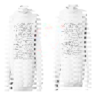 数学 数式 数字 愛 数学 数学 スウェットシャツ - Kawaiitshirt