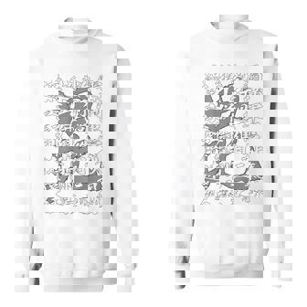 日本 侍 武士 上杉謙信 漢詩 九月十三夜 漢字 毘沙門天 旗印 バックプリント スウェットシャツ - Kawaiitshirt