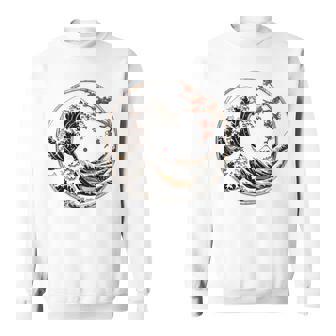 日本 神奈川 波 津波 浮世絵 日本美術 スウェットシャツ - Kawaiitshirt