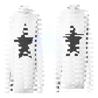 星 星柄 メンズ レディース ブランド おしゃれ かっこいい かわいい プリント 大きサイズ 紺 春夏 ブルーステラ スウェットシャツ - Kawaiitshirt