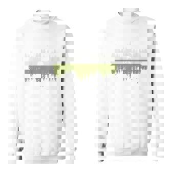 木 反射 クマ 野生動物 森 自然 動物 アウトドア スウェットシャツ - Kawaiitshirt