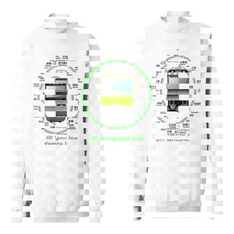 東京山手線 E235列車付き スウェットシャツ - Kawaiitshirt