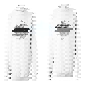 森 山 反射 野生動物 自然 ハイキング ハイカー スウェットシャツ - Kawaiitshirt