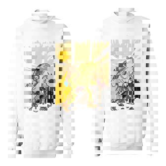 楽しいカエル ハイキングと登山愛好家 スウェットシャツ - Kawaiitshirt