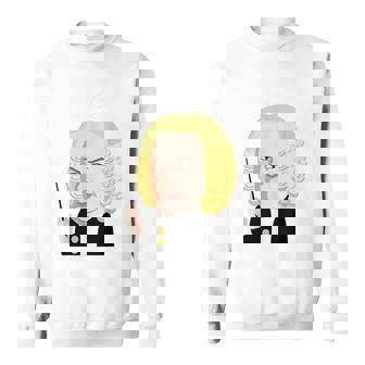 楽しい音楽コンダクターシャツ クールバッハ クラシカル音楽作曲家 スウェットシャツ - Kawaiitshirt