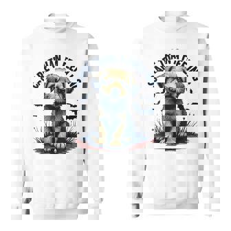 気持ちより怖い愛らしい子犬 スウェットシャツ - Kawaiitshirt