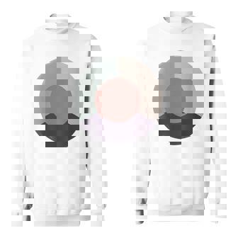 淫夢バッジ バックプリント スウェットシャツ - Kawaiitshirt