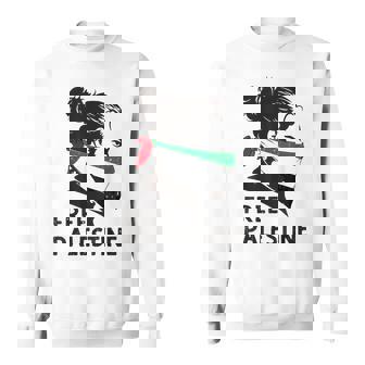 無料パレスチナ国旗 ガザの終わり占領 パレスチナ語 スウェットシャツ - Kawaiitshirt