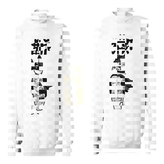 猫派 面白いtシャツ 文字入り メンズ おもしろ 面白い 服 オリジナル おもしろグッズ 文字 スウェットシャツ - Kawaiitshirt