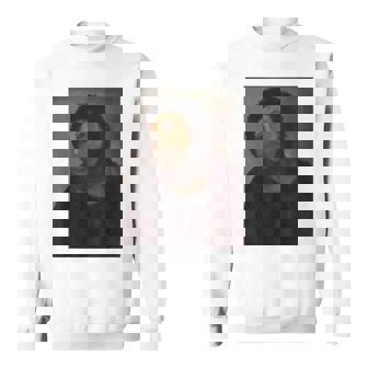 猿のイエスの絵、台無しにされたキリスト、フレスコ、ボッチドアートミーム。 スウェットシャツ - Kawaiitshirt