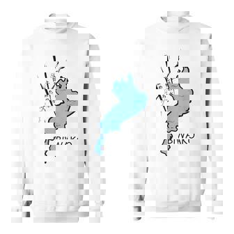 琵琶湖を止めようか大胆な日本のユーモア スウェットシャツ - Kawaiitshirt