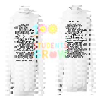 生徒たちが幸せに育つ100日間の学校を見る スウェットシャツ - Kawaiitshirt