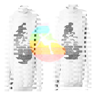 バックプリント 登山、ボルダリング、フリークライミングシルエット スウェットシャツ - Kawaiitshirt