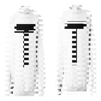 白い体操服 【T、Tt、Ttttー！】Tt兄弟 Ttブラザー スウェットシャツ - Kawaiitshirt