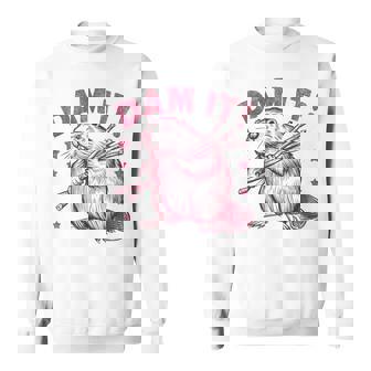 皮肉なビーバー スウェットシャツ - Kawaiitshirt