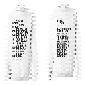 禁止された本を読むのに良い日だ面白いヴィンテージ スウェットシャツ - Kawaiitshirt