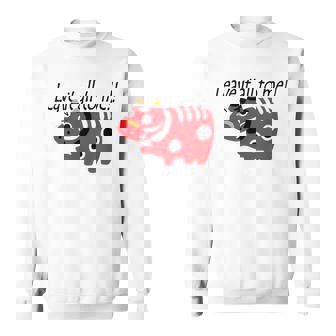 私に任せなさいっ！！ 赤べこ 疫病退散 お守り 郷土玩具 福島県 メンズ レディース キッズ スウェットシャツ - Kawaiitshirt