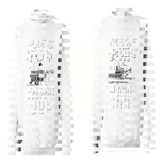 私は1900年代から面白いレトロから我慢してください 長袖tシャツ スウェットシャツ - Kawaiitshirt