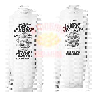 私はペリメニが大好きです。ロシア語で言う面白いロシア スウェットシャツ - Kawaiitshirt