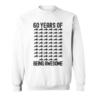 競馬 還暦 面白いtシャツ 馬 ウマ 還暦祝い 60歳 父の日 おもしろ 服 メンズ グッズ 大人 父 男性 スウェットシャツ - Kawaiitshirt