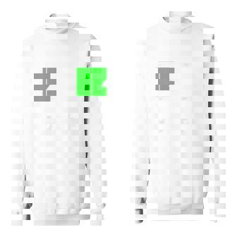 背中【充電中】電池 バッテリー おもしろ 面白い ギャグ ネタ ウケ狙い 笑える ユーモア おバカな 個性的な スウェットシャツ - Kawaiitshirt