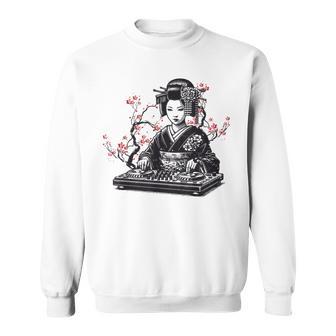 芸者 Dj 着物 和 美的 原宿 スウェットシャツ - Kawaiitshirt