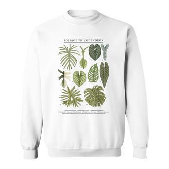 葉 フィロデンドロン サトイモ 植物 恋人 ギフト アンスリウム スウェットシャツ - Kawaiitshirt