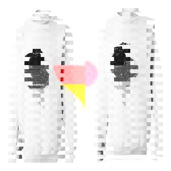 誇り高き日本人ドイツ人のためのヴィンテージの旗 A 日本 ドイツ スウェットシャツ - Kawaiitshirt