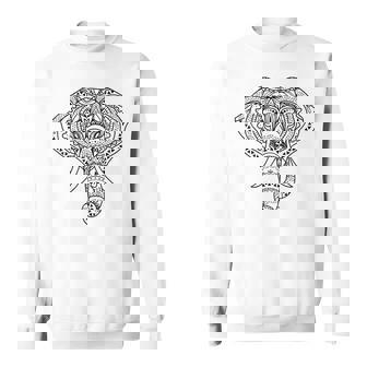 象のマンダラ、ヨガナマステエスニックシャーマン。 スウェットシャツ - Kawaiitshirt