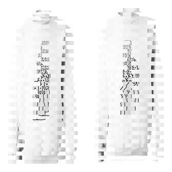 踊るはにわ大行列 はにわ ハニワ 埴輪 土偶 古墳 阿波踊り 宇宙人 かわいい シュール ワンポイント スウェットシャツ - Kawaiitshirt