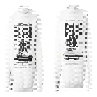 車 面白いtシャツ 還暦 自動車 おもしろ ネタ 文字入り 大人 メンズ おもしろグッズ 車いじり 還暦祝い スウェットシャツ - Kawaiitshirt