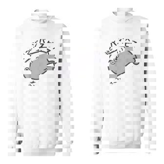 逆さバンバスピス サカバンバスピース サカバンバスピス ギャグ ダジャレ お笑い好き 古代魚 ネタ お笑い おもしろ ネ スウェットシャツ - Kawaiitshirt