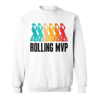 障害者 障害者 車椅子バスケットボール選手 スウェットシャツ - Kawaiitshirt