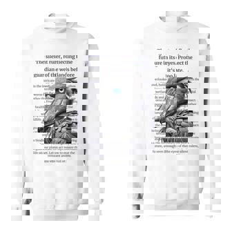 静かなる統治者 – ハシビロコウと湿地の守護 長袖tシャツ スウェットシャツ - Kawaiitshirt