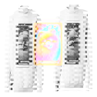 面白いtシャツ ポメラニアン イヌ わんこ メンズ 犬好き グッズ かわいい おもしろ 面白い 服 ネタ 犬 長袖tシャツ スウェットシャツ - Kawaiitshirt