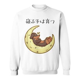 面白いtシャツ 犬 ダックスフンド イヌ メンズ 犬好き グッズ かわいい おもしろ 面白い 服 ネタ スウェットシャツ - Kawaiitshirt