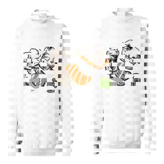 面白い寿司 ビーチで日光浴 スウェットシャツ - Kawaiitshirt