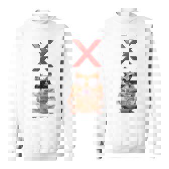 面白くて笑いたい人のためのxハムスター。 長袖tシャツ スウェットシャツ - Kawaiitshirt
