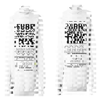 頑固なビションフリーゼ トリックドッグ スウェットシャツ - Kawaiitshirt