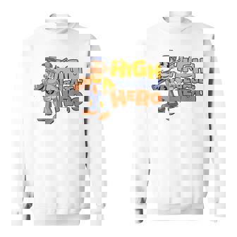 高圧ヒーロー 電子技術者 電気技師 スウェットシャツ - Kawaiitshirt