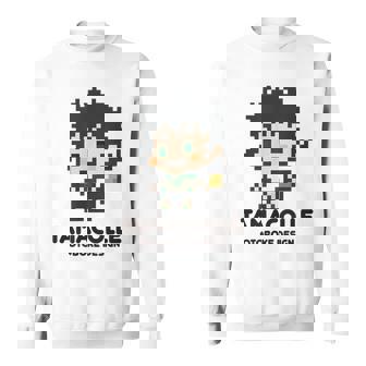 魂これ 讃岐 かわいい ドット絵 ゲーム スウェットシャツ - Kawaiitshirt