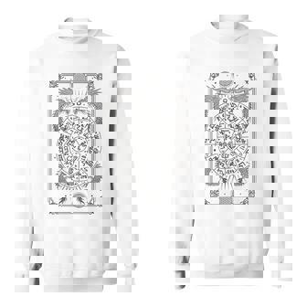 龍体文字フトマニ図 タロット 幸運 スウェットシャツ - Kawaiitshirt