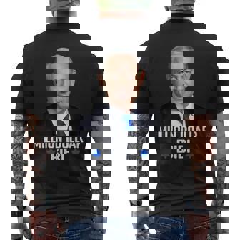 100万ドルのビビ・ベンジャミン・ネタニヤフ・イスラエル・リクッド・パーティー メンズTシャツ バックプリント - Kawaiitshirt