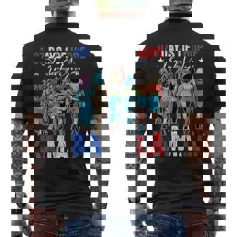 107 Days Of Hope Thank You Kamala 107 Days Kamala Harris Men's T-shirt Back Print | Seseable UK