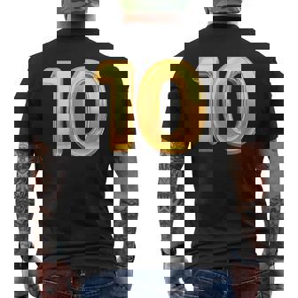 10周年記念 10Th 結婚10周年記念 メンズTシャツ バックプリント - Kawaiitshirt