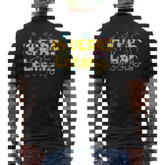 16 Years Old 16Th Birthday Quote Birthday Party Meme Men's T-shirt Back Print | Seseable UK