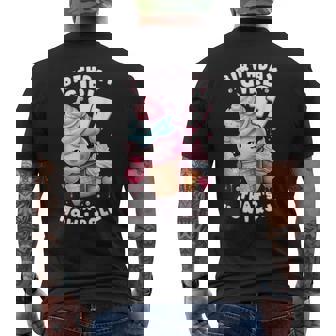 17歳の誕生日ガール 17年目 アイスクリーム 背番号17 メンズTシャツ バックプリント - Kawaiitshirt